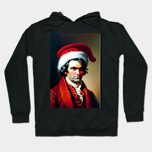 Santa Beethoven (Celebrity Christmas) Hoodie